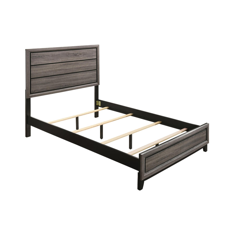 Coaster Furniture Watson 212421KE Wood Eastern King Panel Bed - Grey Oak IMAGE 3