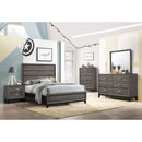  Coaster Furniture Watson 212421KE Wood Eastern King Panel Bed - Grey Oak IMAGE 7