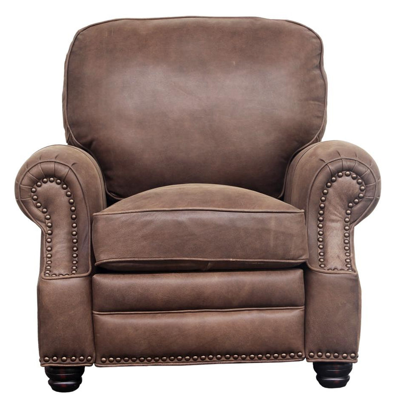 Barcalounger Longhorn Leather Recliner 7-4727-5621-88 IMAGE 1