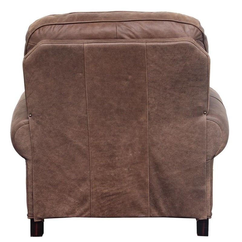 Barcalounger Longhorn Leather Recliner 7-4727-5621-88 IMAGE 4