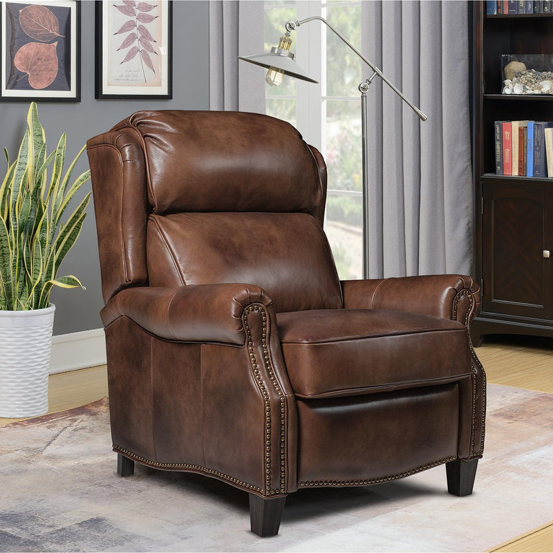 Barcalounger Meade Leather Recliner 7-3058-5460-85 IMAGE 5