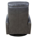 Barcalounger Fallon Swivel Glider Leather Recliner 8-3338-3706-92 IMAGE 4