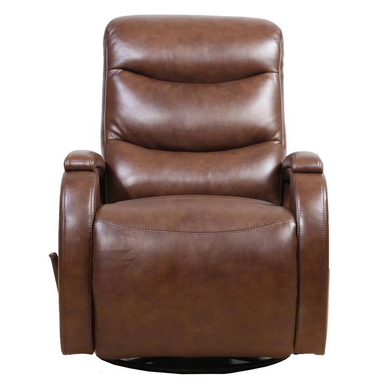 Barcalounger Jonas Swivel Glider Leather Recliner 8-3320-3702-86 IMAGE 1