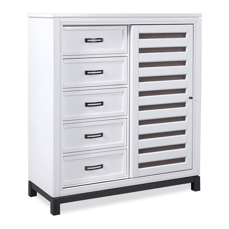 Aspen Home Hyde Park 5-Drawer Chest I32-457-WHT IMAGE 1