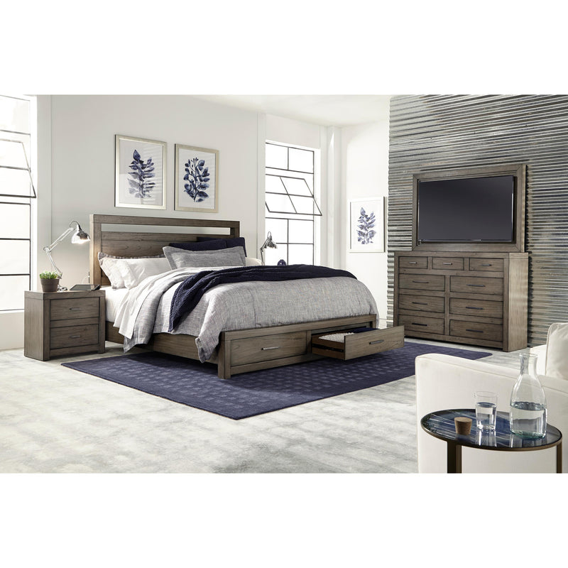 Aspen Home Modern Loft Queen Panel Bed with Storage IML-402/IML-412/IML-403D IMAGE 3