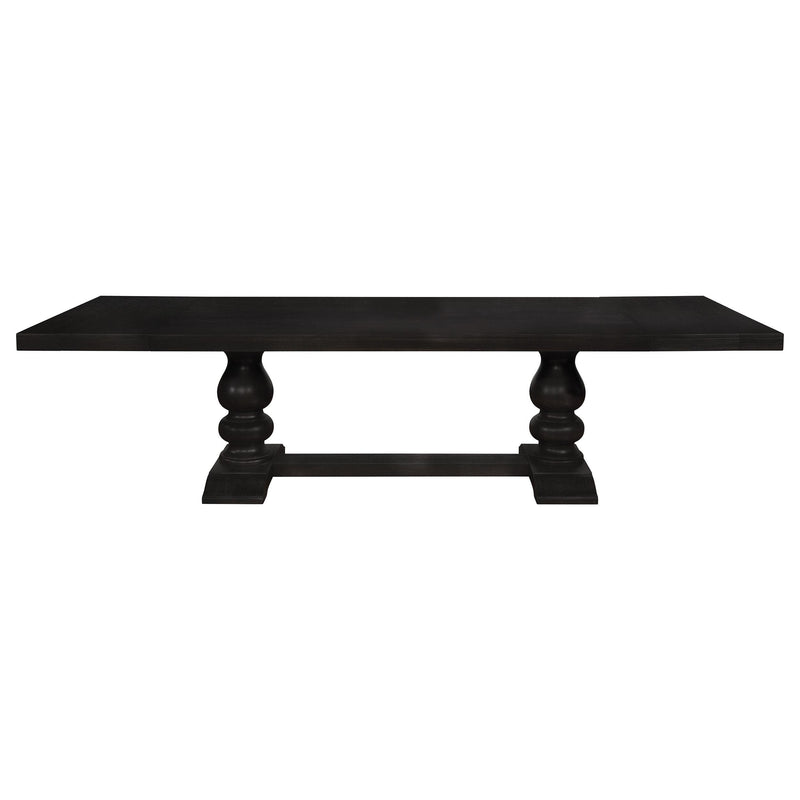 Coaster Furniture Phelps Dining Table with Trestle Base 121231 IMAGE 2