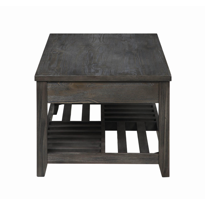 Coaster Furniture Cliffview 722288 Rectangular Wood Lift Top Coffee Table - Grey IMAGE 4