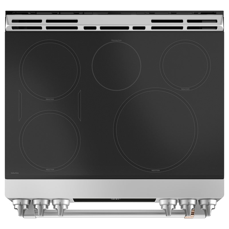 Café 30-inch Slide-in Induction Range with Warming Drawer CHS900P2MS1 IMAGE 6