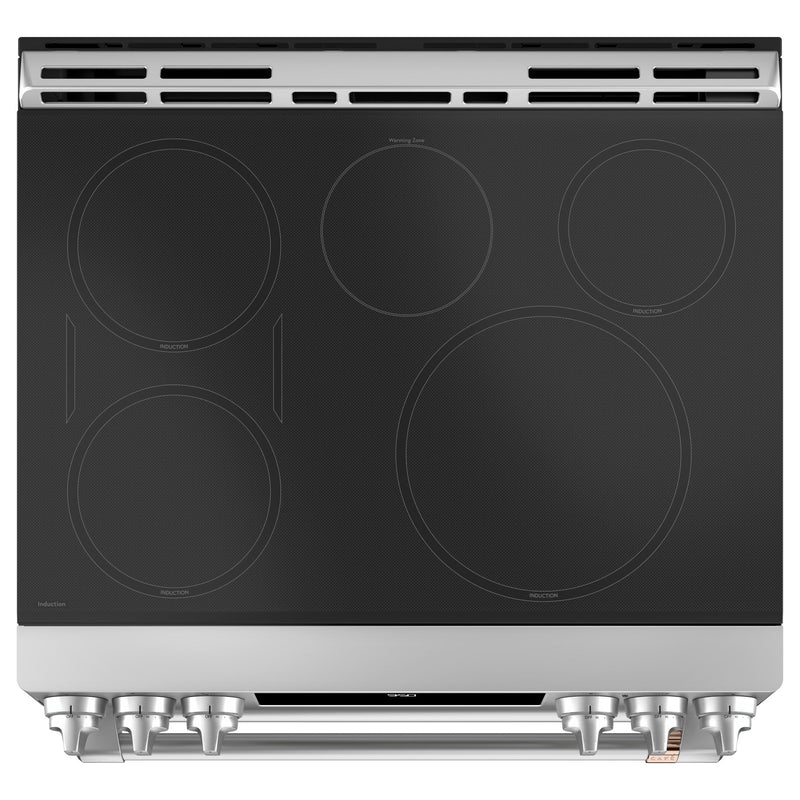 Café 30-inch Slide-in Induction Range with Convection Technology CHS950P2MS1 IMAGE 4