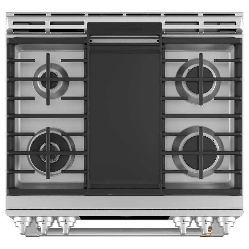 Café 30-inch Slide-in Gas Range with Convection Technology CGS700P2MS1 IMAGE 10