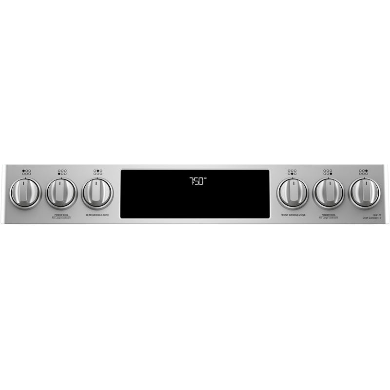 Café 30-inch Slide-in Gas Double Oven Range with Convection Technology CGS750P2MS1 IMAGE 7
