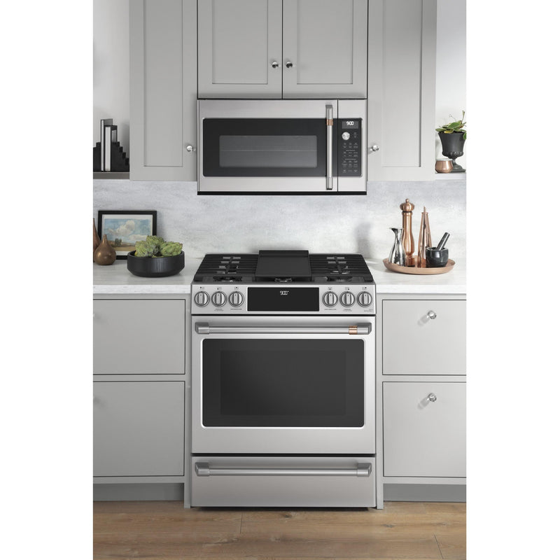 Café 30-inch Slide-in Dual-Fuel Range with Convection Technology C2S900P2MS1 IMAGE 10