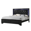  Crown Mark Micah King Upholstered Panel Bed B4350-K-HBFB/B4350-KQ-RAIL IMAGE 1