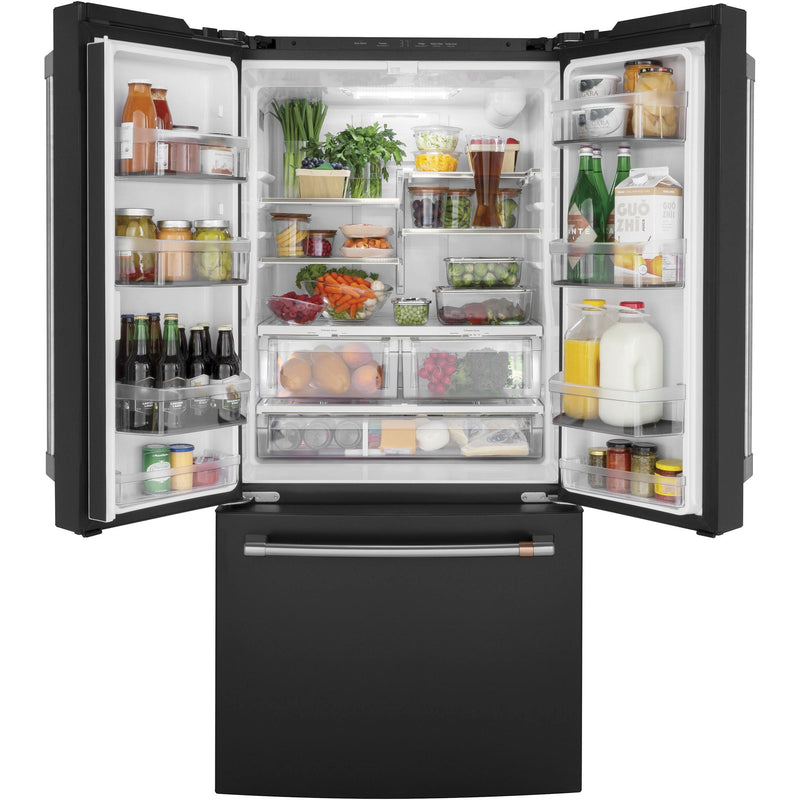 Café 33-inch, 18.6 cu. ft. Counter-Depth French 3-Door Refrigerator CWE19SP3ND1 IMAGE 3