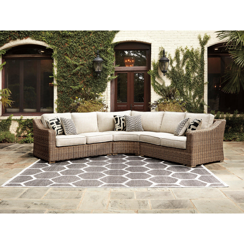 Signature Design by Ashley Outdoor Seating Sectionals P791-854/P791-851 IMAGE 2