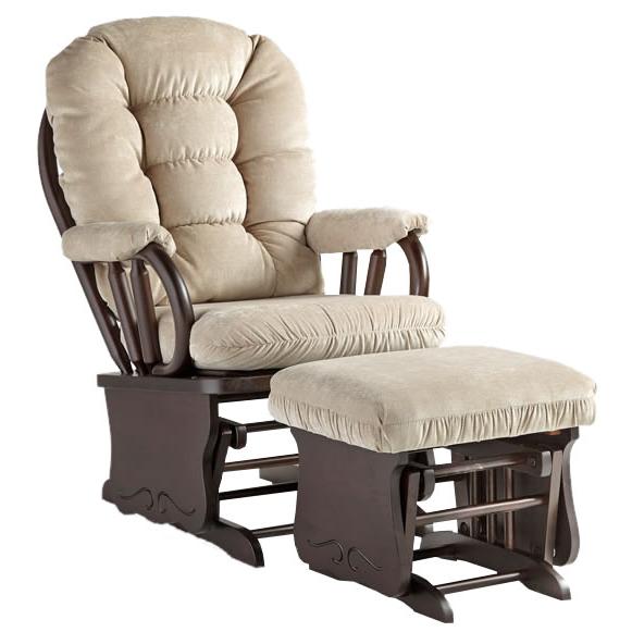 Best Home Furnishings Bedazzle Glider Fabric Chair C8107/C0090E-20029 IMAGE 4