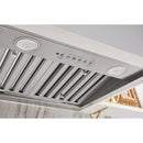  GE 36-inch Built-in Hood Insert UVC9360SLSS IMAGE 8