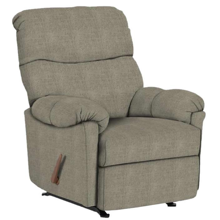 Best Home Furnishings Balmore Swivel Rocker Fabric Recliner 2NW69 20519 IMAGE 1