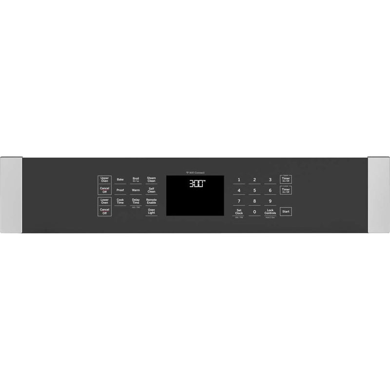 GE 27-inch, 8.6 cu.ft. Built-in Double Wall Oven with Wi-Fi Connectivity JKD3000SNSS IMAGE 4