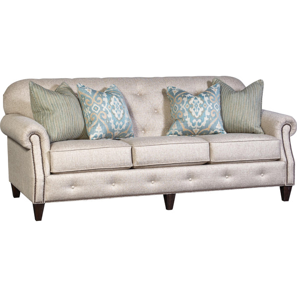 Mayo Furniture Stationary Fabric Sofa 2262F10 Sofa - Hanson Greige IMAGE 1