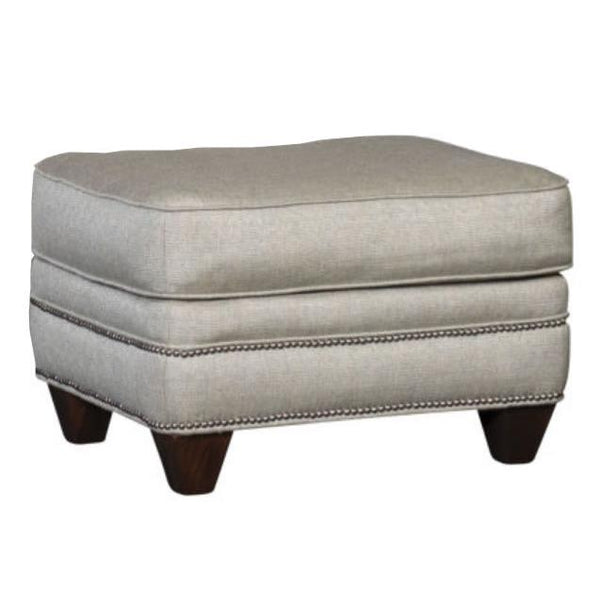 Mayo Furniture Fabric Ottoman 2377F50 Ottoman - Hanson Willow IMAGE 1