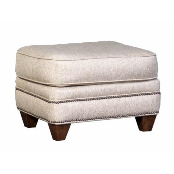 Mayo Furniture Fabric Ottoman 2377F50 Ottoman - Runaround Beige IMAGE 1