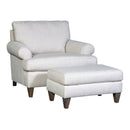 Mayo Furniture Stationary Fabric Chair 3270F40 Chair - Hanson Sand IMAGE 1