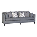 Mayo Furniture Stationary Fabric Sofa 3555F10 Sofa - Degorgeous Shadow IMAGE 1