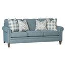 Mayo Furniture Stationary Fabric Sofa 3949F10 Sofa - Foxy Blue-Green IMAGE 1