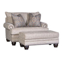 Mayo Furniture Stationary Fabric Chair 5260F40 Chair - Intention Pebble IMAGE 1