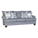 Mayo Furniture Stationary Fabric Sofa 5260F10 Sofa - Degorgeous Smoke IMAGE 1