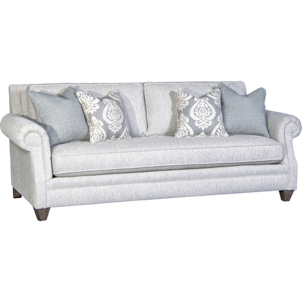 Mayo Furniture Stationary Fabric Sofa 7240F10 Sofa - Degorgeous Pearl IMAGE 1