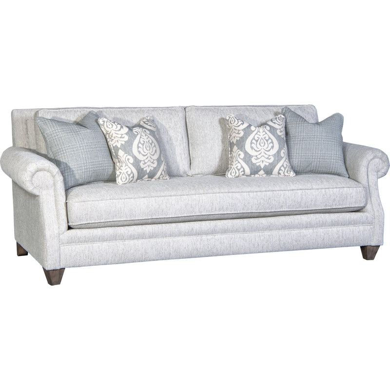 Mayo Furniture Stationary Fabric Sofa 7240F10 Sofa - Degorgeous Pearl IMAGE 1