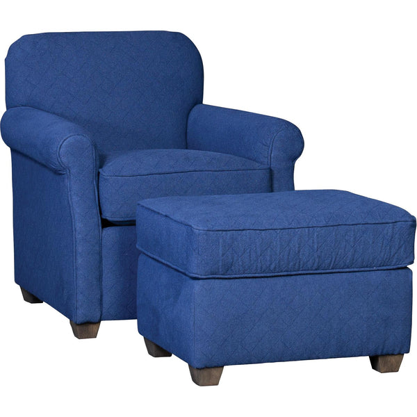 Mayo Furniture Stationary Fabric Chair 1313F40 Chair - Carson Navy IMAGE 1