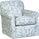 Mayo Furniture Swivel Fabric Chair 1313F42 Swivel Chair - Tickety Boo Vapor IMAGE 1