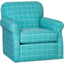 Mayo Furniture Swivel Glider Fabric Chair 1313F43 Swivel Glider Chair - Savane Aquamarine IMAGE 1