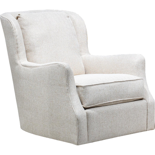 Mayo Furniture Swivel Glider Fabric Chair 5656F43 Swivel Glider Chair - Runaround Khaki IMAGE 1