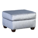 Mayo Furniture Fabric Ottoman 5656F50 Ottoman - Quartz Ash IMAGE 1