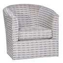 Mayo Furniture Swivel Fabric Chair 8080F42 Swivel - Follows Charcoal IMAGE 1