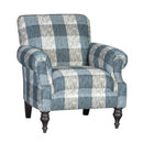Mayo Furniture Stationary Fabric Chair 8960F40 Chair - Jodat Aegean IMAGE 1
