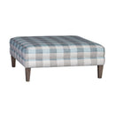 Mayo Furniture Fabric Ottoman 9231F51 Table Ottoman - Piece Of Cake Tranquil IMAGE 1