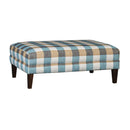 Mayo Furniture Fabric Ottoman 9331F51 Table Ottoman - Piece Of Cake Batik IMAGE 1