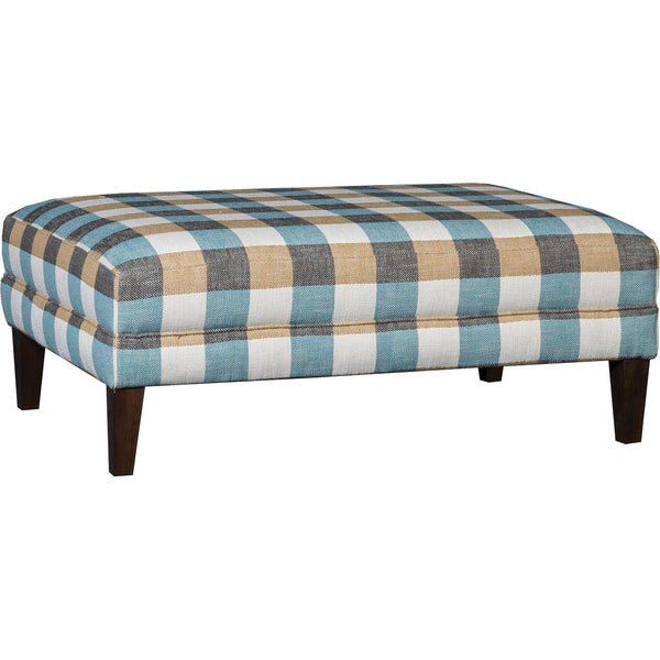 Mayo Furniture Fabric Ottoman 9351F51 Table Ottoman - Piece Of Cake Batik IMAGE 1