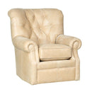 Mayo Furniture Swivel Leather Chair 2220L42 Swivel - Inside Out Taupe IMAGE 1
