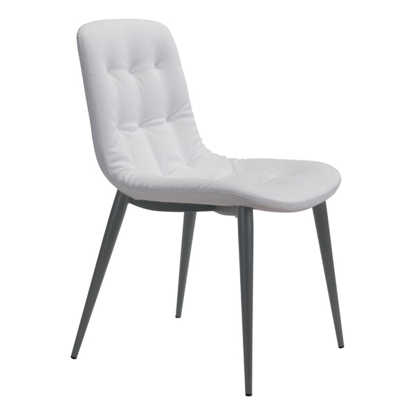 Zuo Tangiers 101083 Dining Chair - White IMAGE 1