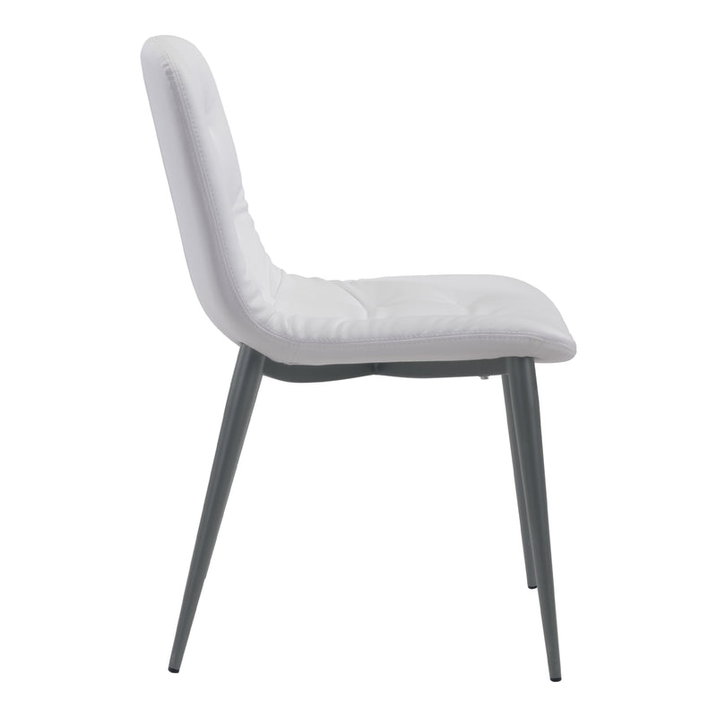 Zuo Tangiers 101083 Dining Chair - White IMAGE 2