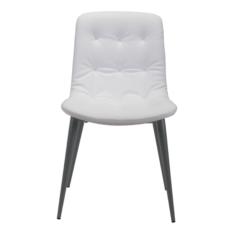 Zuo Tangiers 101083 Dining Chair - White IMAGE 3
