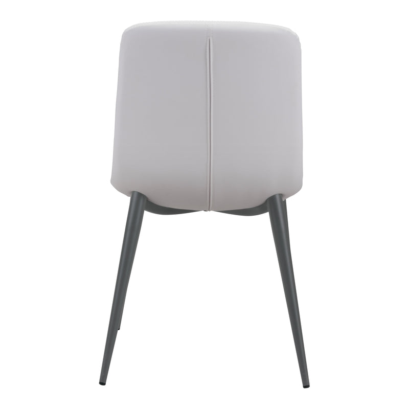 Zuo Tangiers 101083 Dining Chair - White IMAGE 4