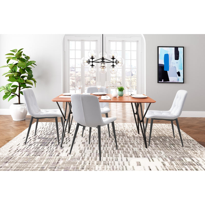 Zuo Tangiers 101083 Dining Chair - White IMAGE 5