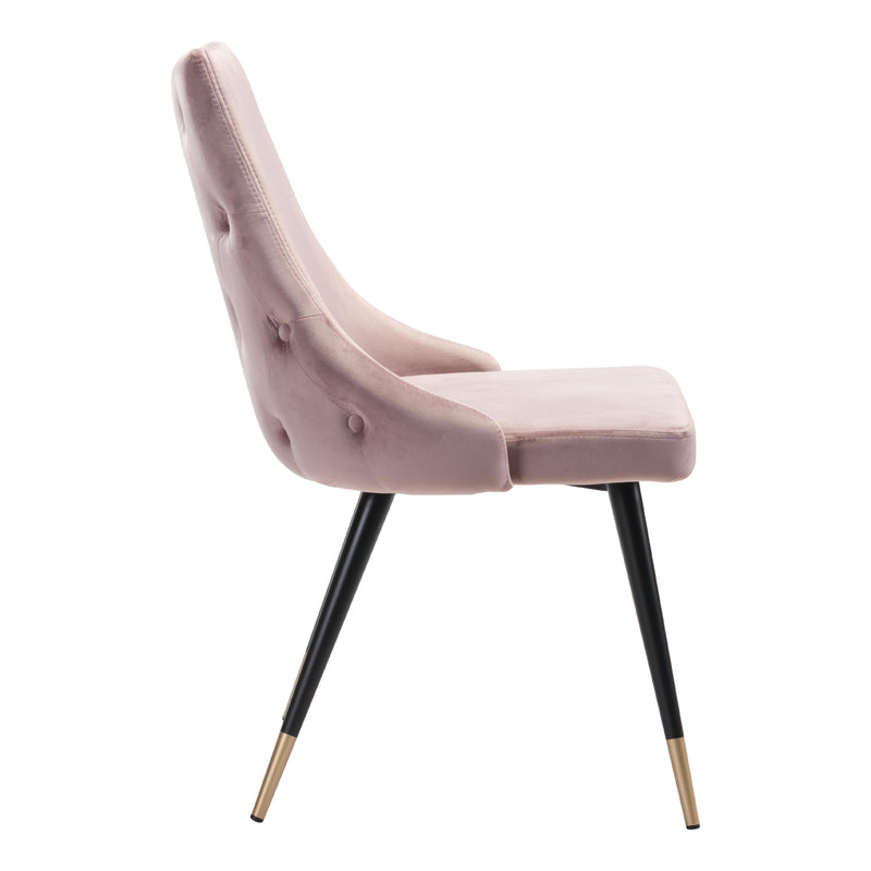 Zuo Piccolo 101088 Dining Chair - Pink IMAGE 2